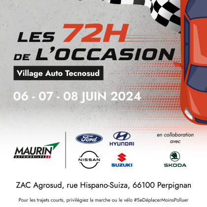 Les 72h de l'Occasion | Ford Hyundai Nissan Suzuki